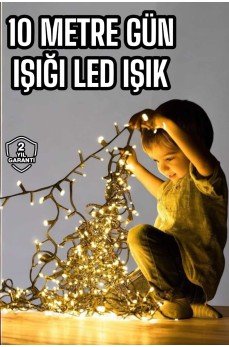 10 Metre Led Işık Saçaklı Dekoratif Şerit Led