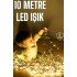 Gün Işığı 10 Metre Led Işık Şerit Led Süsleme Parti Malzemesi