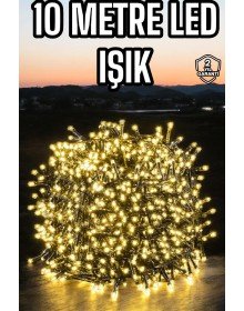 10 Metre Gün Işığı Led Işık Hafif ve Taşınabilir Özel Günler İçin