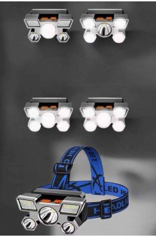 Balıkçı Kafa Lambası Led Işık 4 Farklı Mod Esnek ve Ayarlanabilir