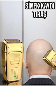 Tıraş Makinesi Paslanmaz Çelik Şarjlı Taşınabilir