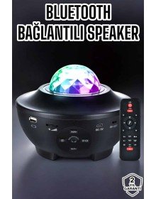 Yıldızlı gökyüzü Projektörü Uzaktan kumandalı Çocuklara Özel Şarjlı