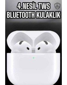 4.Nesil Kaliteli TWS Android ve İOS Uyumlu Mikrofonlu Kulaklık