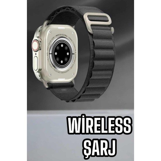 Akıllı Saat NFC ve GPS Uyumlu Uyku ve Sağlık Takibi Sesli Görüşme