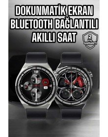 Akıllı Saat Dokunmatik Ekran Sesli Görüşme ve Bildirim Görme Sağlık Takibi