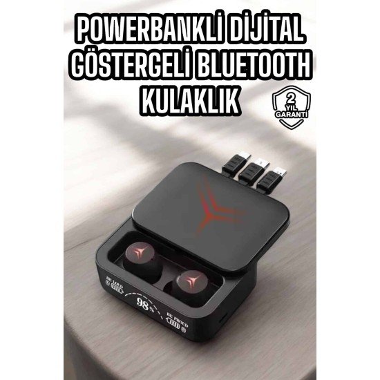 Ucuz ve Kaliteli Bluetooth Kulaklık TWS Çoklu Şarj Girişi Yüksek Ses Kaliteli