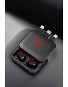 Powerbankli Kulaklık Bluetooth Bağlantılı Çoklu Bağlantı