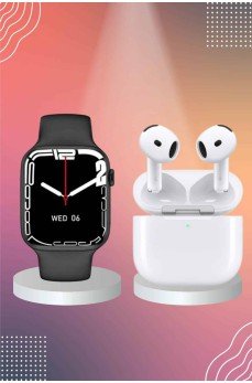 3.Nesil TWS Bluetooth Kulaklık ve Dokunmatik Ekran Akıllı Saat Sesli Görüşme 3.Nesil TWS Bluetooth Kulaklık ve Dokunmatik Ekran Akıllı Saat Sesli Görüşme