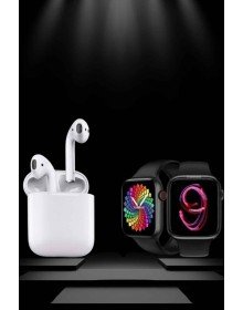 2025 Model Akıllı Saat ve 2.Nesil TWS Bluetooth Kulaklık ANC Özelliği Amoled Ekran