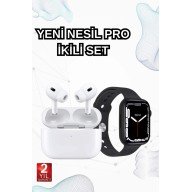 2025 Model Akıllı Saat ve Yeni Nesil Pro Bluetooth Kulaklık TWS Yüksek Ses Kaliteli