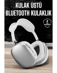 P9 Air Max Kablosuz 5.0 Mikrofonlu Bluetooth Kulaklık Beyaz Yüksek Ses Kaliteli