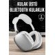 P9 Air Max Kablosuz 5.0 Mikrofonlu Bluetooth Kulaklık Beyaz Yüksek Ses Kaliteli
