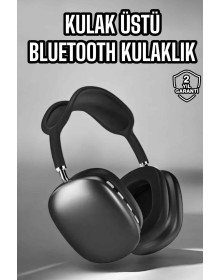 P9 Plus Kulaklık Siyah Bluetooth Bağlantılı Kulak Üstü Kablosuz