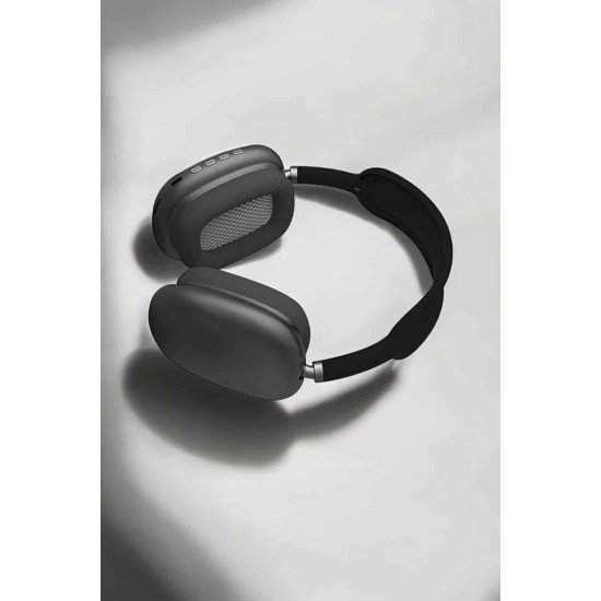 P9 Plus Hi-fi Ses Kalitesi Ayarlanabilir Mikrofonlu Bluetooth Kulaklık Siyah P9 Plus Hi-fi Ses Kalitesi Ayarlanabilir Mikrofonlu Bluetooth Kulaklık Siyah
