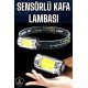 Kafa Lambası El Fenerli Kamp Lambası USB Şarjlı Esnek Lamba