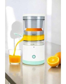 Meyve Sıkacağı USB Şarjlı Taşınabilir Çift Bıçaklı Güvenlik Kilidi