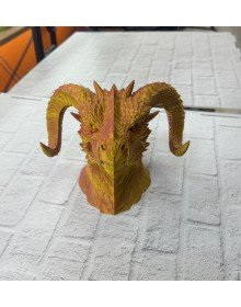 Mitolojik Gold Ejderha Biblo Fantastik Koleksiyon Ürünü