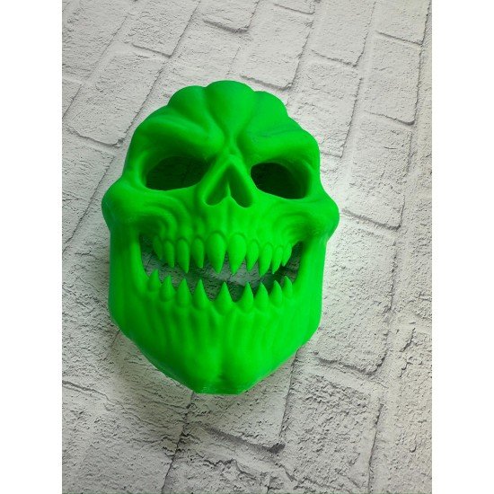 Yeşil Dekoratif Korku Maskesi Duvar Süsü