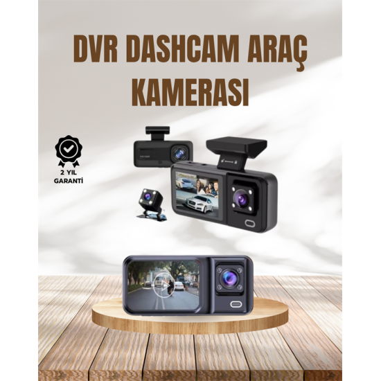 Wi-Fi Destekli Araç Kamerası: 2.7” Ekran, 128GB Destek ve IR Gece Görüş