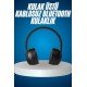 Wireless 5.0 Bluetooth Kablosuz Kulaklık ANC Özellikli Kulak Üstü Ayarlanabilir