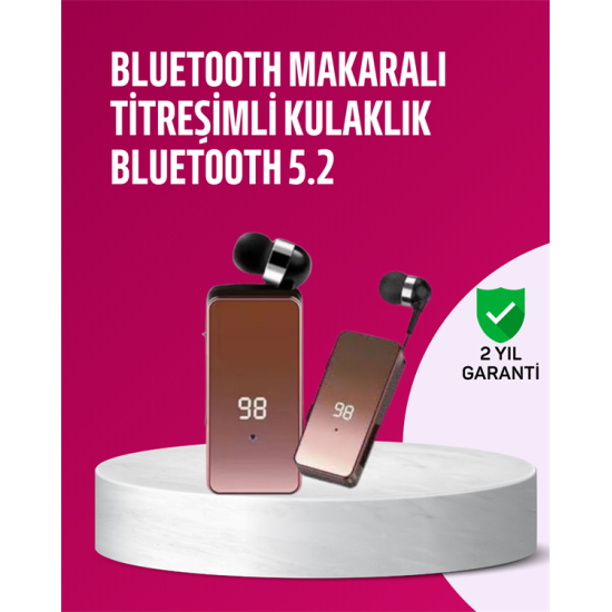Yaka Klipsli Kablosuz Kulaklık – Eller Serbest Konforuyla Günlük Yaşama Uyum Sağlar