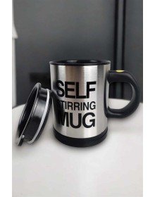 Yazılı Mug Kupa Karıştırıcı Özelliği Ve Paslanmaz Çelik