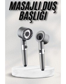 Yeni Masaj Etkili Nesil Filtreli  Duş Başlığı Fıskiyesi Duş Banyo