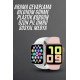 Yeni Model Akıllı Saat Dokunmatik Ekran Unisex Amoled Ekran 44 mm