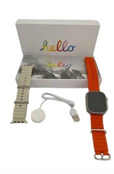 Yeni Nesil 3 Kordonlu Kol Saati 49 MM Amoled Ekran Akıllı Saat