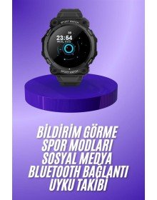 Yeni Nesil Akıllı Saat Bluetooth Bağlantılı Android ve İOS Uyumlu