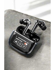 Yeni Nesil Bluetooth Kulaklık Ekranlı Yüksek Ses Kaliteli Uzun Şarj Süreli