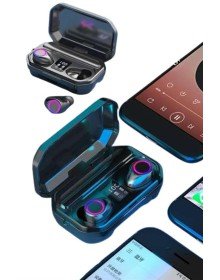 Yeni Nesil Bluetooth Kulaklık Uzun Pil Ömrü El Fenerli Dijital Şarj Göstergeli