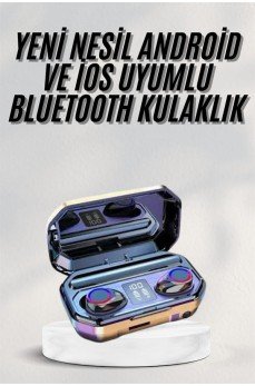 Yeni Nesil Bluetooth Kulaklık Uzun Pil Ömrü El Fenerli Dijital Şarj Göstergeli Yeni Nesil Bluetooth Kulaklık Uzun Pil Ömrü El Fenerli Dijital Şarj Göstergeli