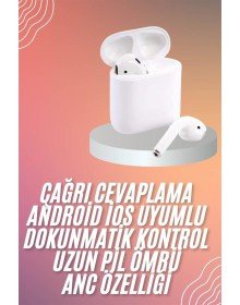 Yeni Nesil Dokunmatik Kontrol Çağrı Cevaplayabilen Kablosuz Bluetooth Kulaklık