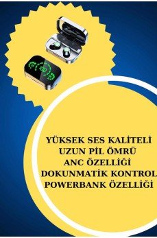Yeni Nesil Kaliteli Akıllı Saat ve Kablosuz Bluetooth Kulaklık  Yüksek Ses Kaliteli