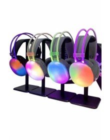 Yeni Nesil Kulak Üstü Kablosuz Uzun Ömürlü RGB Işıklı Bluetooth Kulaklık