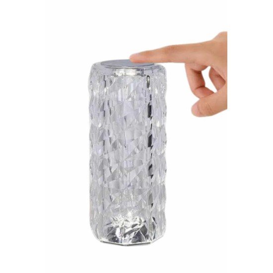 Yeni Nesil Modern Kristal Masa ve Gece Lambası Dokunmatik Renk Değiştirebilen Yeni Nesil Modern Kristal Masa ve Gece Lambası Dokunmatik Renk Değiştirebilen