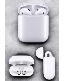 Yeni Nesil Pro Bluetooth Kulaklık Uzun Pil Ömrü Beyaz