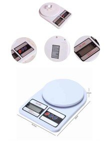 Yeni Nesil Taşınabilir Dijital Hassas Mutfak Tartısı Mutfak Terazisi Hassas Ölçüm 10 Kg