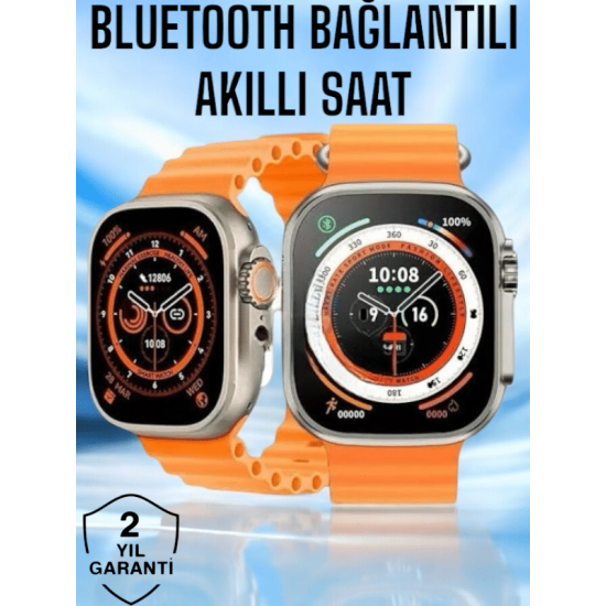 Yeni Nesil Ultra Akıllı Saat Titreşimli, Uyku & Sağlık Takibi, Çift Kordon Yeni Nesil Ultra Akıllı Saat Titreşimli, Uyku & Sağlık Takibi, Çift Kordon