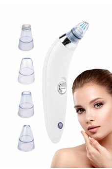 Yeni Nesil Vakumlu Pilli Siyah Nokta ve Yüz Temizleme Cihazı 4 Başlıklı