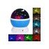 Yıldız Görünümlü Gece Lambası Renkli Masa Lambası Gökyüzü Projeksiyon