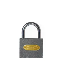 YMK Eko Gri Döküm Kısa Kancalı Asma Kilit 38mm