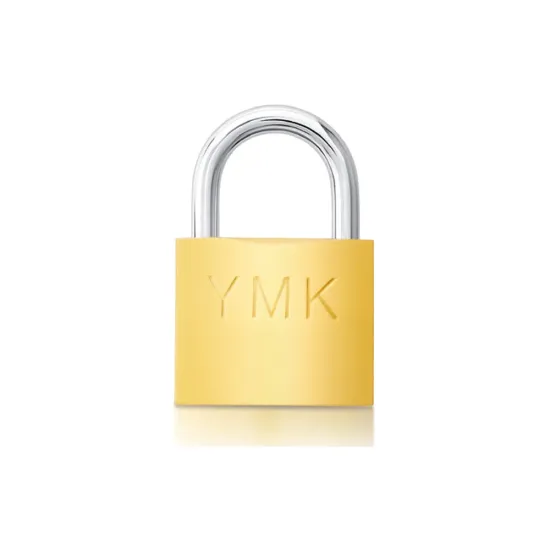 YMK Eko Sarı Boyalı Kısa Kancalı Asma Kilit 25mm YMK Eko Sarı Boyalı Kısa Kancalı Asma Kilit 25mm