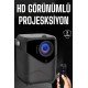 Yüksek HD Görünümlü Taşınabilir Projeksiyon Cihazı