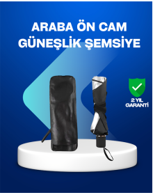 Yüksek Kaliteli Cam Elyaf İskeletli Araba Şemsiyesi – Tüm Araçlara Uygun