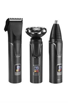 Yüksek Performanslı 3 Başlıklı Profesyonel Şarjlı Islak ve Kuru Kullanıma Uygun