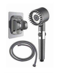 Yüksek Performanslı Masaj Etkili Su Tasarruflu Duş Başlığı Krom Kaplama Uzun Ömürlü