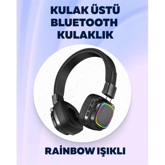 Yüksek Ses Kaliteli Kablosuz Kulak Üstü Kulaklık – BT 5.3