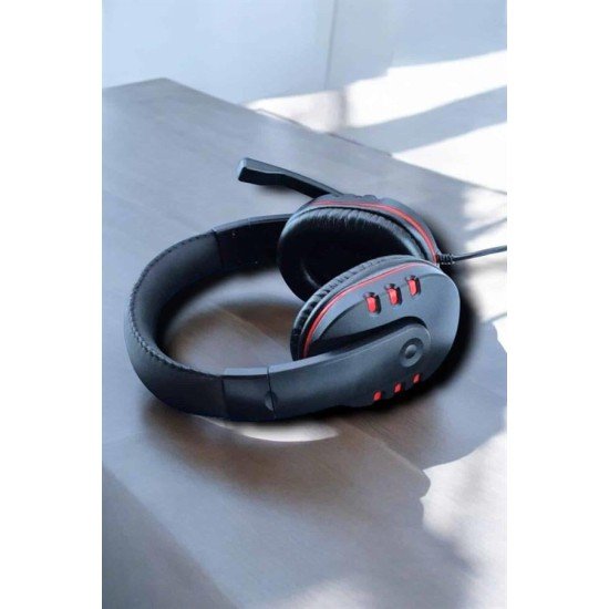 Yüksek Ses Kalitesi ve Aktif Gürültü Engelleme Özellikli Kablolu Mikrofonlu Kulaklık Yüksek Ses Kalitesi ve Aktif Gürültü Engelleme Özellikli Kablolu Mikrofonlu Kulaklık